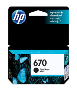 HP 670 - 14 ml - black